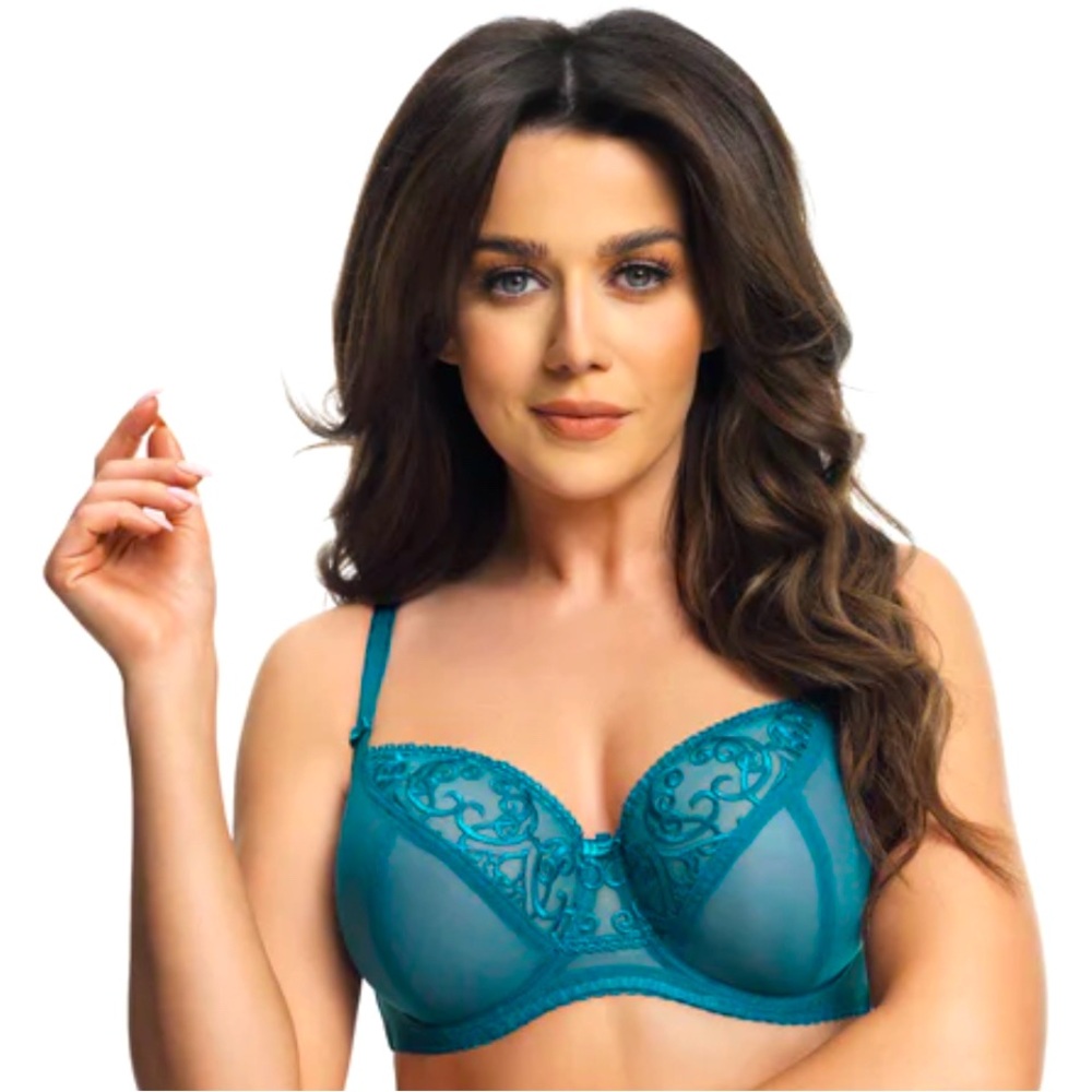 Gorsenia Caligari Balconette Bra Azure 34H